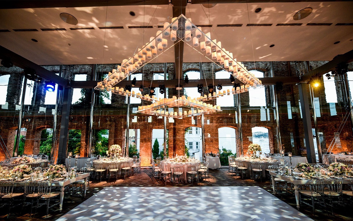 Elegant event setup at Esma Sultan Mansion in Istanbul